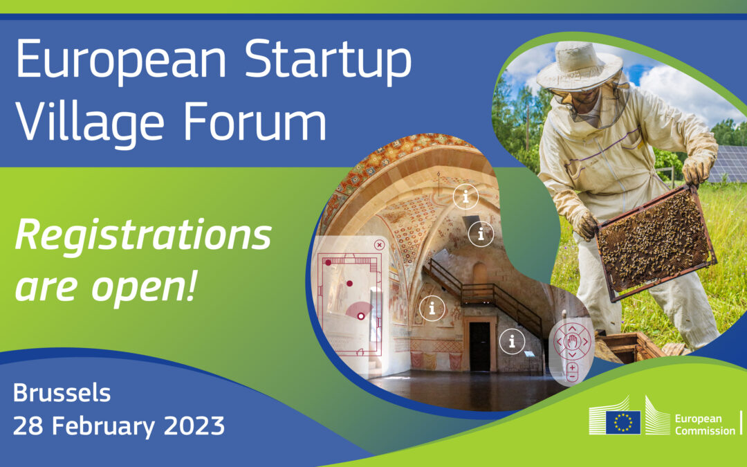 The RURITAGE network at the European Startup Village Forum