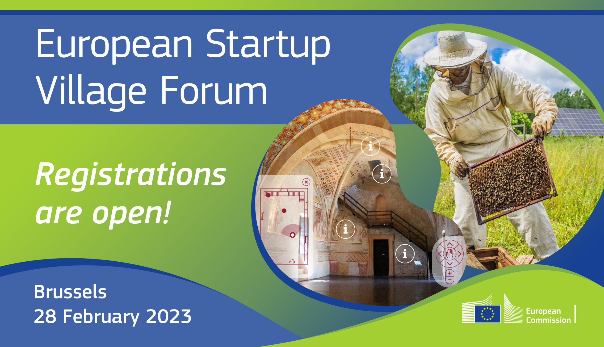 european startup village forum registration Ruritage network Belgium Brussels
